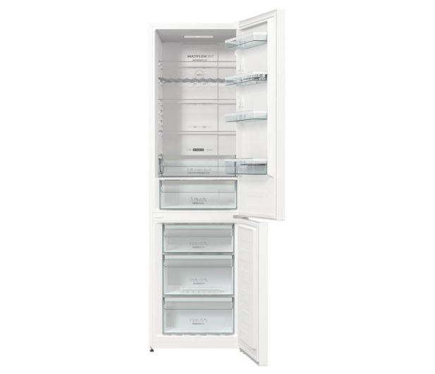 Lodówka Gorenje NRK6202AW4 Slot-In No Frost 200cm Biała Komora Zero AdaptTech CrispZone 331L - 1019294 - zdjęcie 3